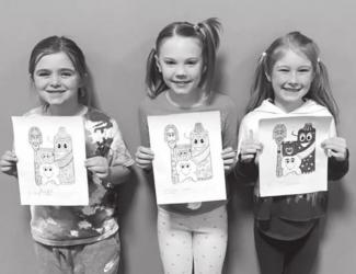 From Murray County Central: Roya Wurpts, Brynlee Magnus, and Piper Harmsen.
