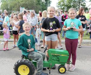 8 year-olds: 1st - Graham H., 2nd Kinley O., 3rd Lucy B.