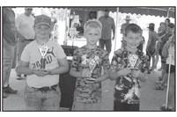 9 Year-Olds 1st Francis C., 2nd Bentley K., 3rd Logan V.