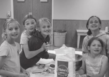 Pictured (left to right): Morgan Beek, Siri Kuball, Jada Jackels, Zoey Bambrick and Isabela Schreier