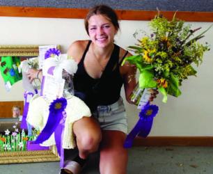 Sophia Nelson - 4-H Open Class, Horticulture Overall, Flower Gardening, Needle Arts, Home Environment