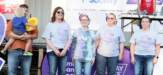 Caregivers for Life Team Members: Robyn Moger Taunya Kohls, Kendra Michelau, Barb Breberg, Monica King Von-Holtum, Jessica Doeden, Daryl Johnson and Riley Engbarth.