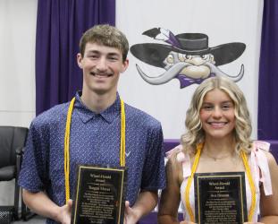 WHEEL/HERALD AWARD Teague Meyer, Ava Deacon