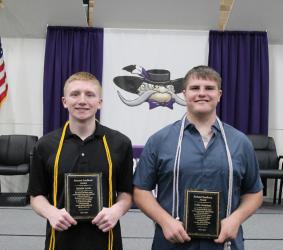 RICHARD SUEDBECK AWARD Quintin Lewis, Colby Kesteloot