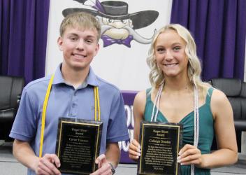 ROGER SHORT AWARD Carter Hanson, Calleigh Doeden