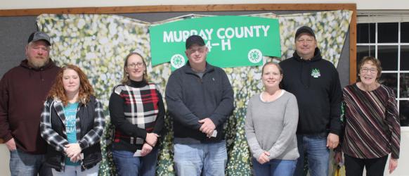 Volunteer Years of Service - Dennis and Jessica Doeden, Teresa Gleis, Jason Larson, Juli and Emil Pagel and Janet Opdahl