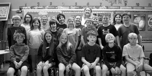 Loosbrock’s Last 5th Grade Class.