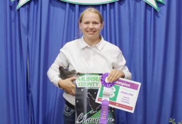 Maryann Pagel – Poultry – Senior Showman