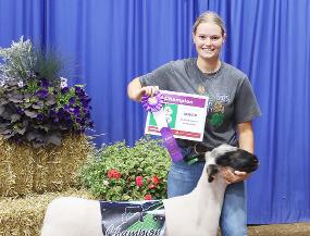 Olivia Wehking – Sheep – Senior Showman