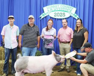 Taylor Larson – Swine – Supreme Champion, Barrow, (9+) Foods and Nutrition - Overall