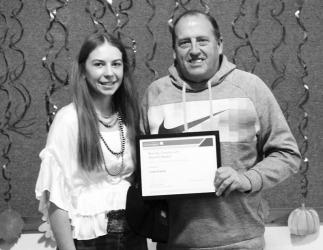 Murray County Emergency Managements, Carl Nyquist (pictured above) was selected as 2023 Friend of 4-H for the support he gave 4-H all year long. Todd Kramer (pictured below) was honored with the 4-H alumni award.
