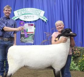 Leah Baumgartner – Sheep - Lamb Lead - Junior, Sheep - Junior Showman, 3-5 Crafts