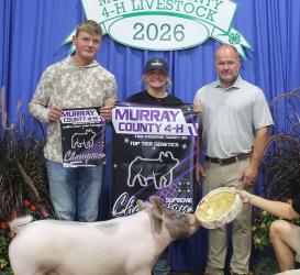 Carter Prins – Swine - Supreme Champion, Swine-Barrow