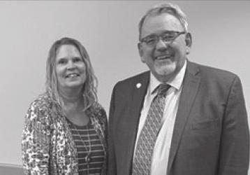 Shelly Lewis and Bill Weber