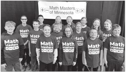 All Team Photo MCC 5th and 6th Graders: Front: Xavier Mannon, Brielle Plotz, Lilly Gertsma, Noah Hanson, Trent Heard; Middle: Gary Plotz, Carter Ray, Aubrey Biegler; Back: Tyler Reith, Noah Frisk, Suttyn Schryvers, Joelle Hellewell, Emma Ahlquist, Brecken Larson, Annie Scandrett