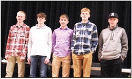 C Team (16-2 record) Eli Gillette, Gabe Tentinger, Carter Hanson, Max Miller, Cayden Veldhuisen. Not pictured: Tayden Beerman, Gage Carlson, Aidan Swenson, Jordan Sturges.
