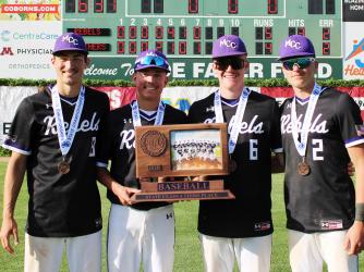 Seniors: Teague Meyer, Carter Hanson, Cayden Veldhuisen, Gabe Tentinger