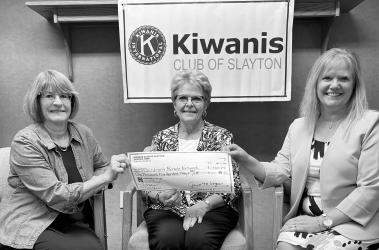Kiwanis Club of Slayton hosted a Soup and Dessert event to raise money for the Children’s Miracle Network, raising $1,550.85. Pictured here: Janet Voges, Marilyn Carlson and Carla Goedtke, all Kiwanis members.