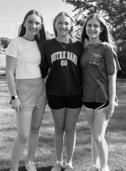Lizzie Daniels, Theran Mannon &amp; Emma Risacher
