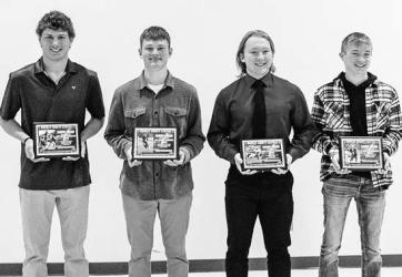 Senior Players: Ross Engelkes, Aidan Dierks, Thomas Huso, Wyatt Loosbrock.