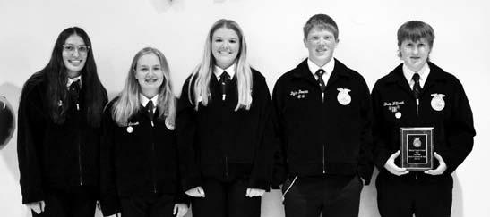 Meat: Abby Overman, Kahlen Larsen, Erica Doeden, Dylan Doeden, and Drew Wittrock.